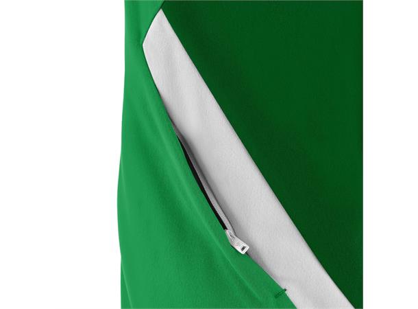 Raijin Full Zip Top GRN/WHT 3XS Teknisk overtrekksjakke - Unisex 