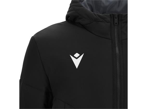 Northland Jacket BLK XXL Ekstra lang vattert coachjakke - Unisex 