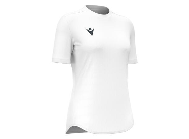 Zyra Womans shirt WHT XL Teknisk trenings T-skjorte til dame 